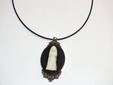 Disney Haunted Mansion Cameo Necklace Victorian Madame Leota Ghost Bride Phantom Ghost