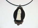 Disney Haunted Mansion Cameo Necklace Victorian Madame Leota Ghost Bride Phantom Ghost