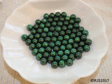 Pick A Pearl Oyster Freshwater Cultured Loose Pearl Round Green for Pearl Cages, Charms, Necklaces