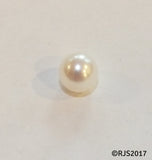 Pick A Pearl Oyster Freshwater Cultured Loose Pearl Round White for Pearl Cages, Charms, Necklaces