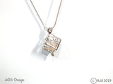 Love Peace Box Pick A Pearl Cage 925 Sterling Silver Symbol Charm Love Heart
