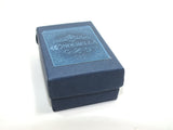 Princess Cinderella Mini Glass Slipper In Blue Box Dollhouse Miniature Shoe