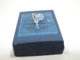 Princess Cinderella Mini Glass Slipper In Blue Box Dollhouse Miniature Shoe