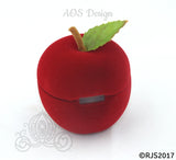 Snow White Disney Princess Snow White Red Apple Sterling Silver Earrings with GIFT BOX Swarovski Crystal Descendants