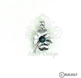 Four Leaf Clover Pearl Cage Silver Plated Locket Lucky Charm Locket Pearl Bead Gem Pearl Cage Necklace