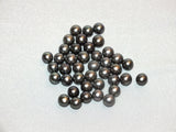 Pick A Pearl Oyster Freshwater Cultured Loose Pearl Round Black Tahitian Style for Pearl Cages, Charms, Necklaces