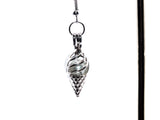 Ice Cream Cone Earrings White Pearls Charm Locket Silver Jewelry AOS