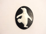 Mary Poppins Penguin Victorian Cameo Necklace Or Bracelet Or Brooch