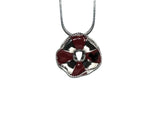 Life Preserver Pearl Cage With Hidden Mickey Necklace Locket Nautical Charm Lifeguard Pendant (Copy)
