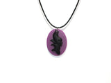 Maleficent Purple Cameo Halloween Jewelry - Maleficent Costume Jewelry Making Supplies For Cosplay