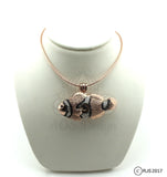 Clownfish Pearl Cage Necklace Rose Gold Fish Locket Charm Holds Beads Pearls Gems Crystal Accents Nemo