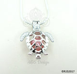 Sea Turtle Pearl Cage Necklace Baby Sea Tortoise Silver Plated Locket Charm